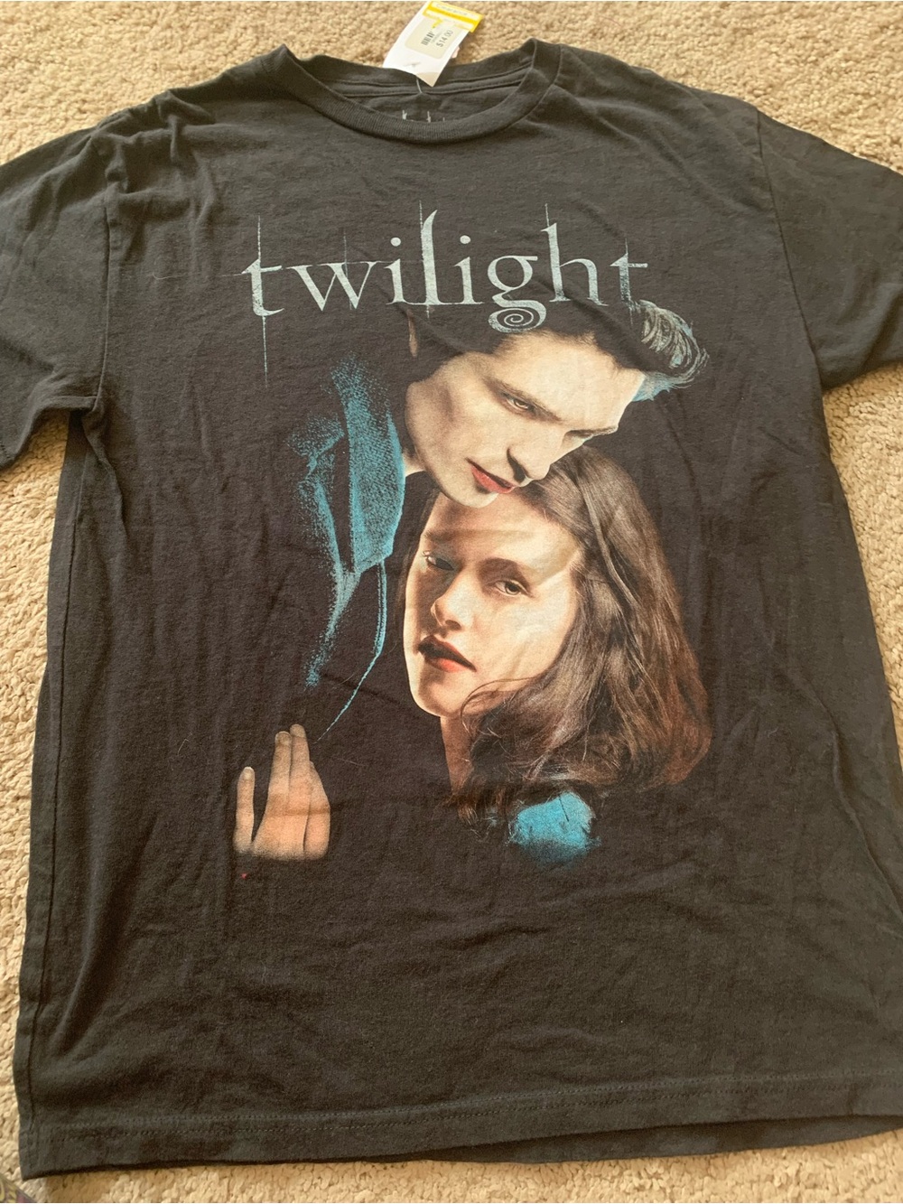 Twilight Movie Poster Graphic Tee - Black